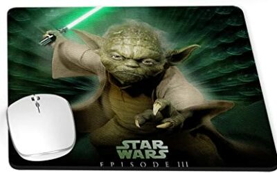 Le tapis de souris Yoda : laissez la sagesse du maître Jedi vous guider à travers vos jeux