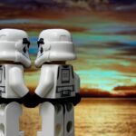 Deux stormtroopers Star Wars