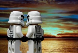 Deux stormtroopers Star Wars