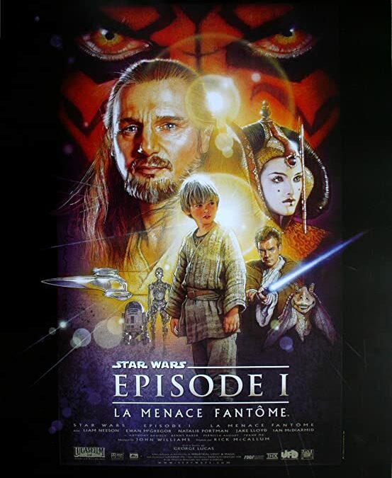 Star Wars : Épisode I – La menace fantôme sur Google Play : l’histoire de la rencontre de Qui-Gon Jinn et d’Anakin Skywalker