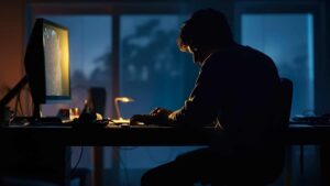 Gamer sur son ordinateur