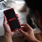 Application Netflix sur téléphone