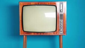 écran téléviseur vintage