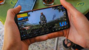 Jeux vidéo sur smartphone