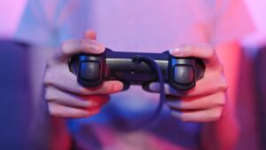 Manette de jeux vidéos